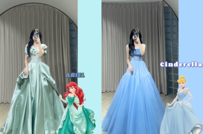Cinderella-Disney-Priness-Wedding-Dress