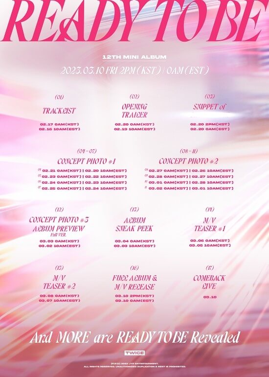 Twice-‘Ready-to-be-teasing-timetable