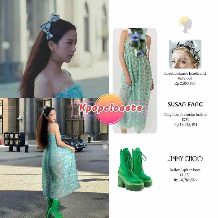 Jisoo_FLOWER_Music_Video_Outfits